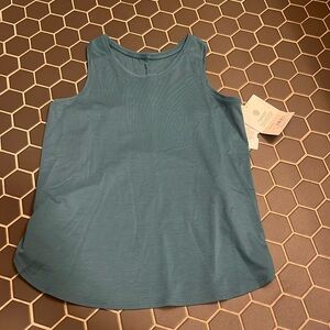teal workout tank top